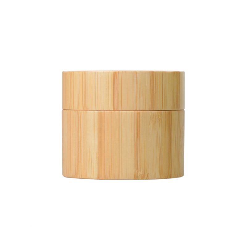 Factory Supplying Bamboo Cosmetic Containers Packaging Pump Bottle