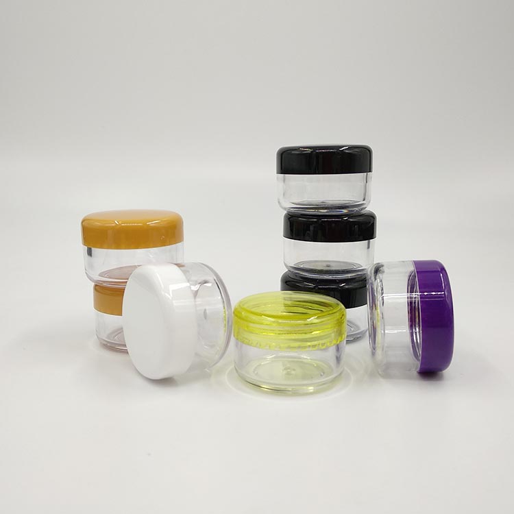 Factory Supplying high quality plastic packaging products cosmetic jar for beauty