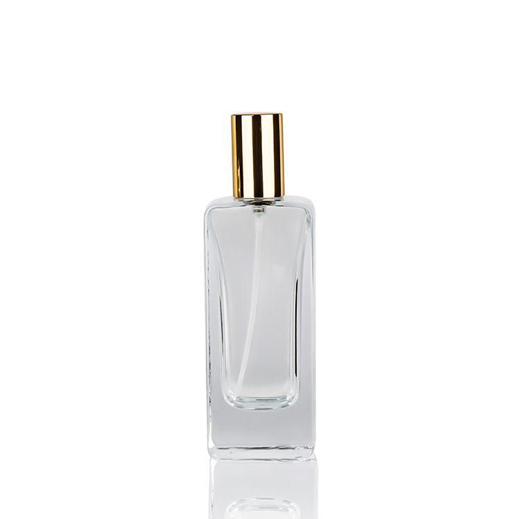 Factory Warehouse In Stock 50ml Empty Glass Perfume Bottle Different Mist Pump Head For Cosmetic Skin Care Packaging