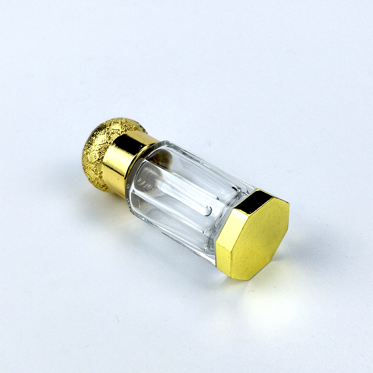 Factory Wholesale 3ml 6ml 12ml Attar Crystal Glass Essential Oil Bottles Empty Perfume Bottles