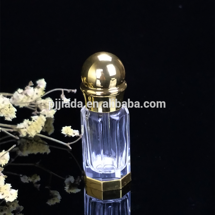 Factory Wholesale 3ml 6ml 12ml Attar Crystal Glass Essential Oil Bottles Empty Perfume Bottles