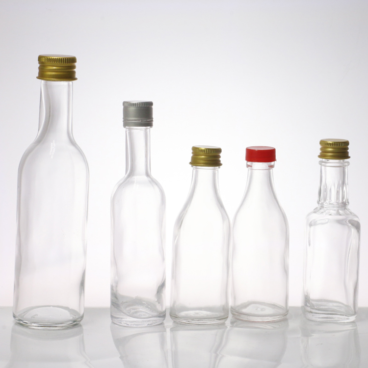 Factory Wholesale 50ml Mini Glass Xo Bottle Alcoholic Beverage Bottle