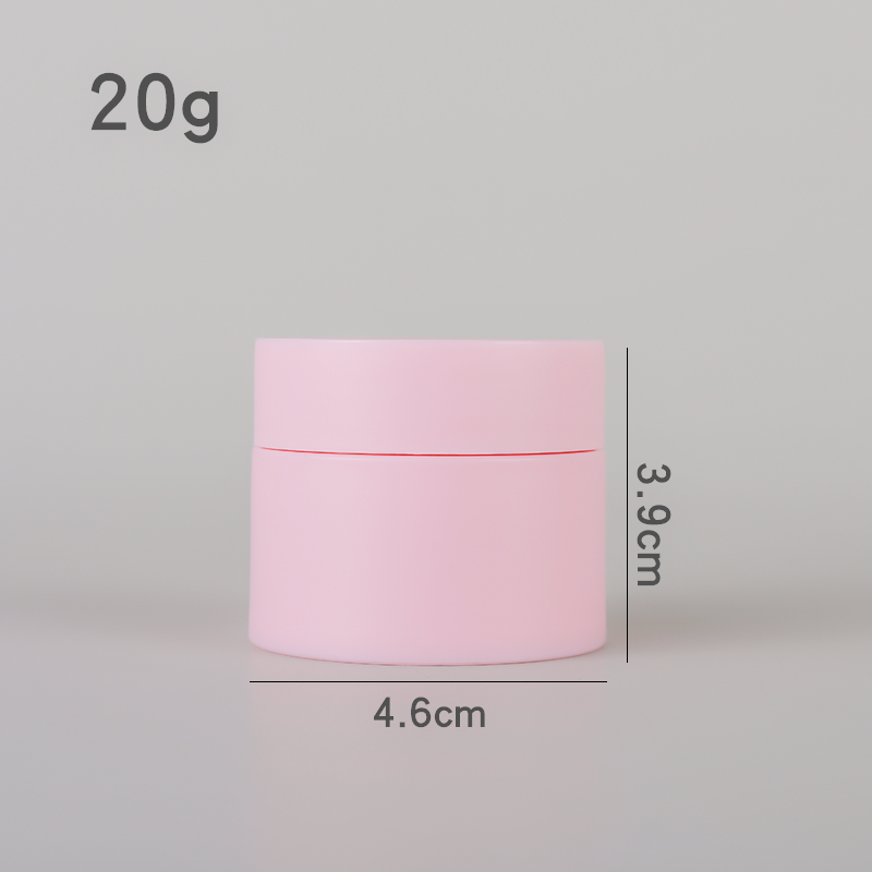 Factory Wholesale 5g 15g 30g 50g Empty Cream Jar Cosmetic Pink color
