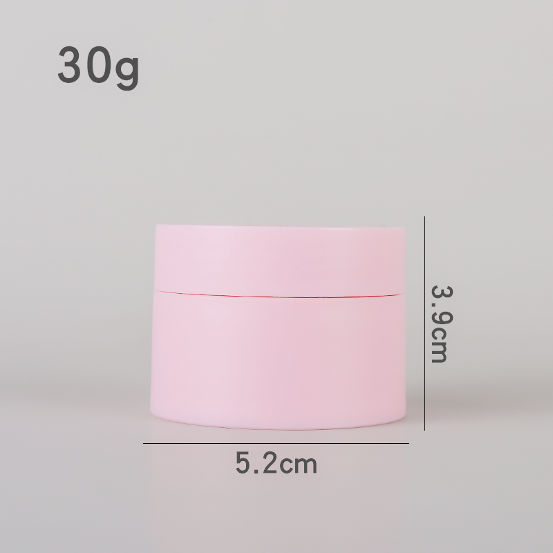 Factory Wholesale 5g 15g 30g 50g Empty Cream Jar Cosmetic Pink color