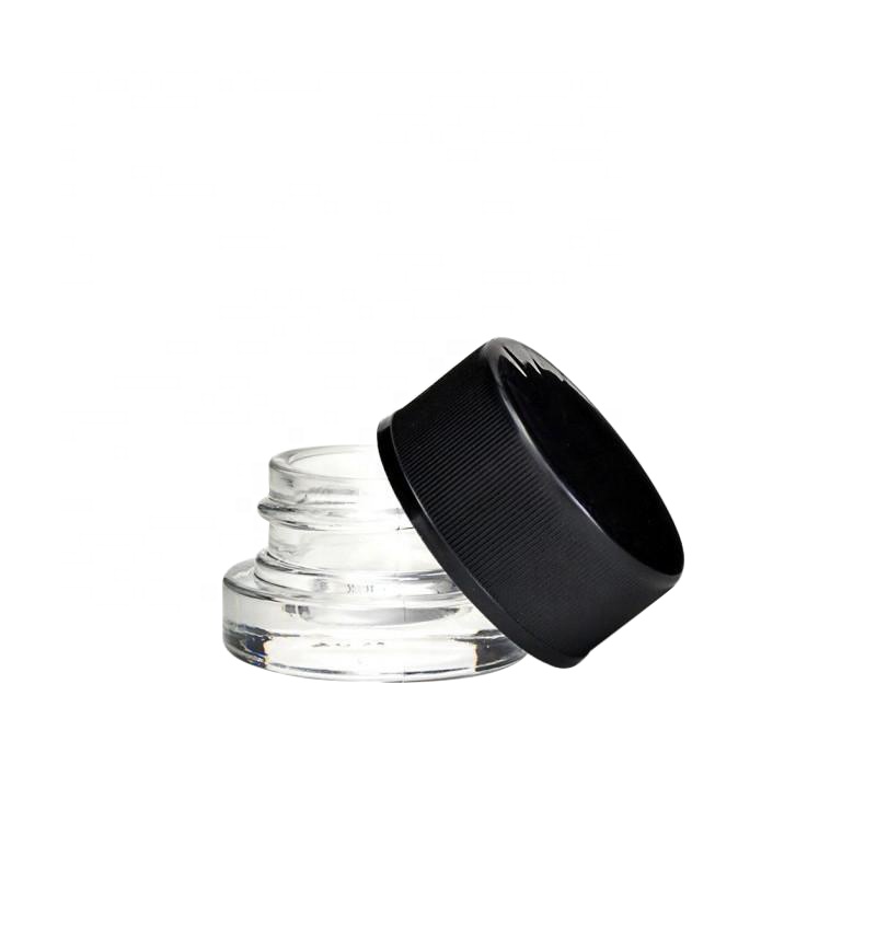 Factory Wholesale 5ml Dabs Wax rosin jars cosmetic jar shatter packaging wax concentrate containers