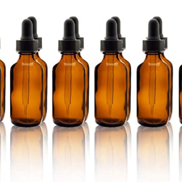 Factory Wholesale Amber 60ml Glass Bottle With Dropper Dispenser