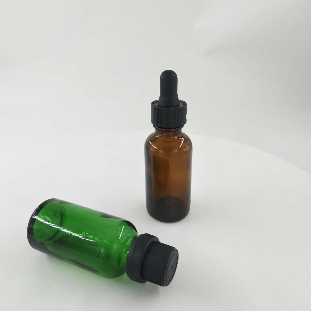 Factory Wholesale Amber 60ml Glass Bottle With Dropper Dispenser