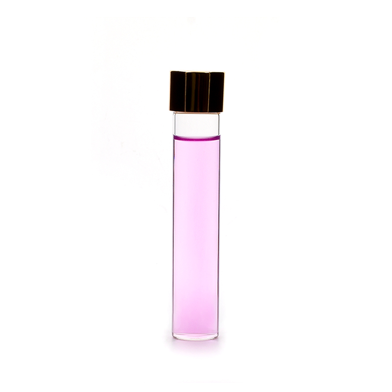 Factory Wholesale Empty Glass Packaging Tube Vial 15ml 70ml 90ml essential oil bottle liquid medicine sample wine liquor tube