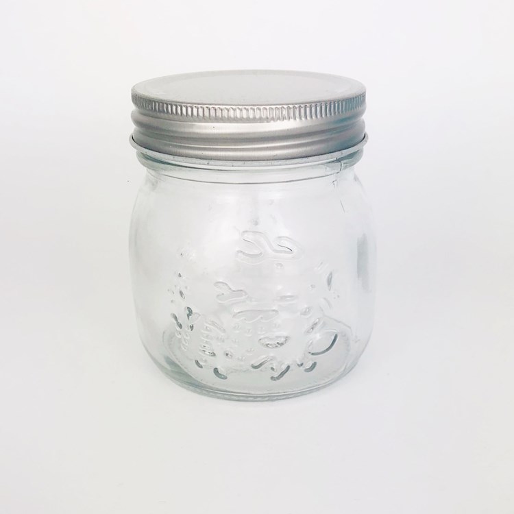Factory Wholesale Food Fruit Can Jam Preserved Pickle Storage Safe Glass Jar 170ml 300ml 500ml 1000ml