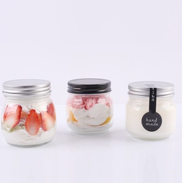 Factory Wholesale Food Fruit Can Jam Preserved Pickle Storage Safe Glass Jar