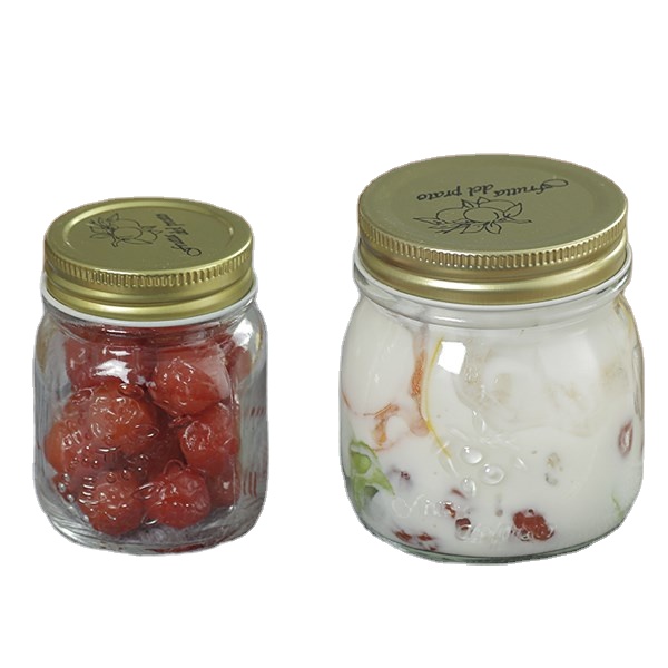 Factory Wholesale Food Fruit Can Jam Preserved Pickle Storage Safe Glass Jar