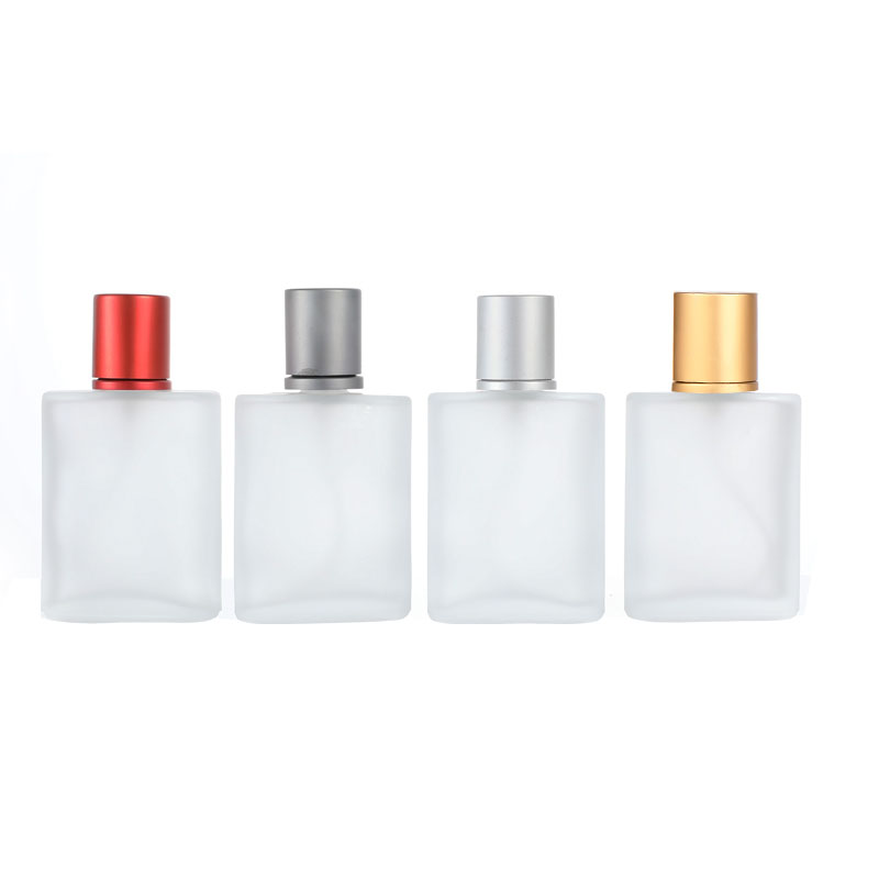 Factory Wholesale Luxury 15Ml 30Ml 50Ml 100Ml Square Refillable Glass Perfume Spray Bottle