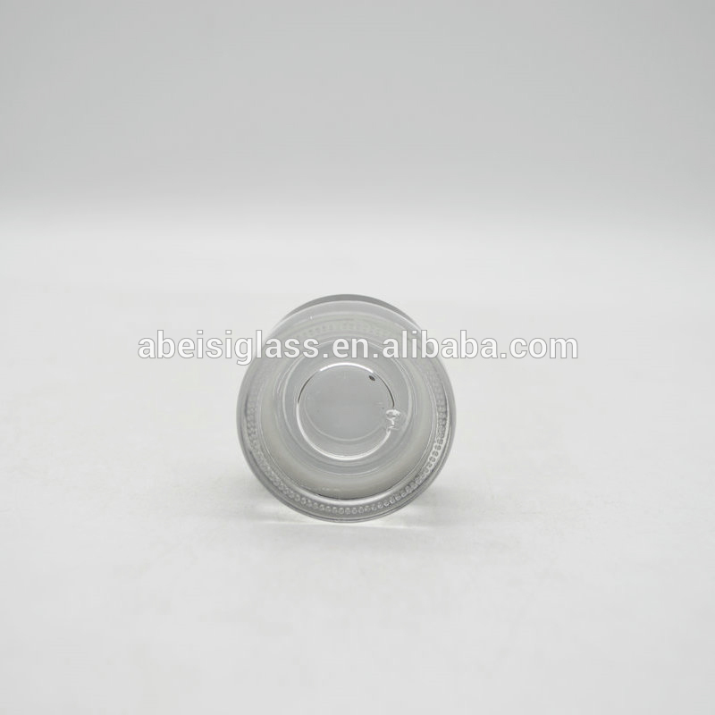Factory Wholesale Luxury Glass Mini Cosmetic Eye Cream Jar 3ml