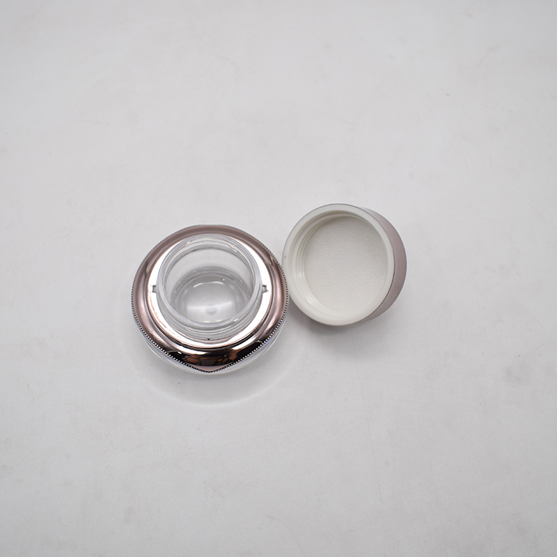 Factory Wholesale Luxury Plastic Mini Cosmetic Eye Cream Jar 5ml