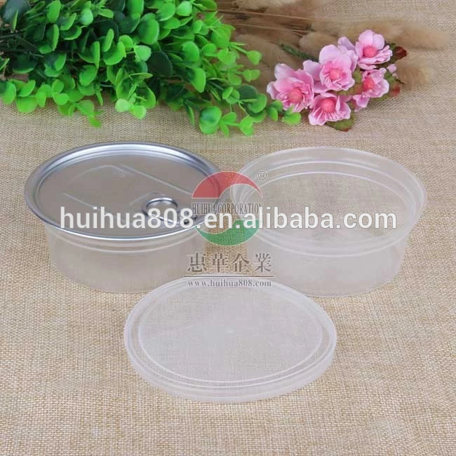 Factory Wholesale Small Plastic Can New Design Herb Storage Cans For Saffron Food Jars PET