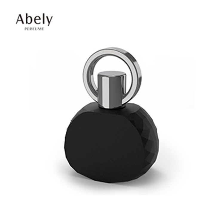 Factory custom design round empty clear luxury glass spray perfume bottle 50ml 60ml 100ml