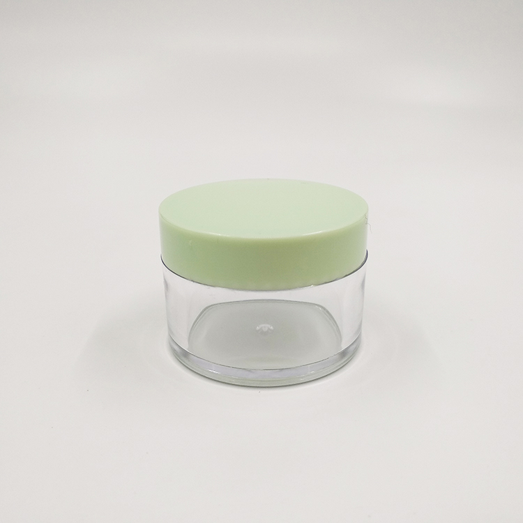 Factory custom plastic 15 ml empty jar for cosmetic