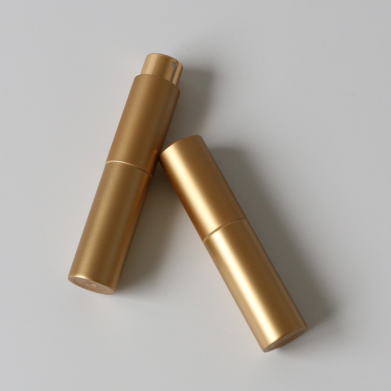 Factory custom refillable portable spray twist perfume bottle 10ml 20ml luxurious Christmas gift for man and women