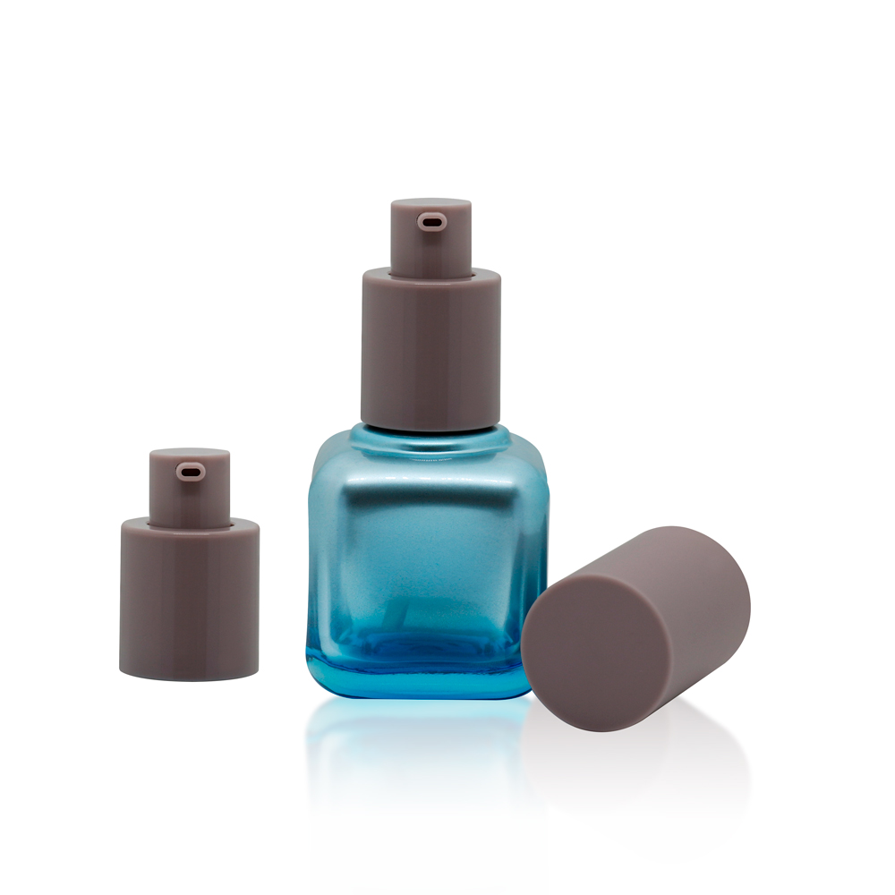 Factory custom10ml 50ml 60 ml color essential oil glass bottle with dropper