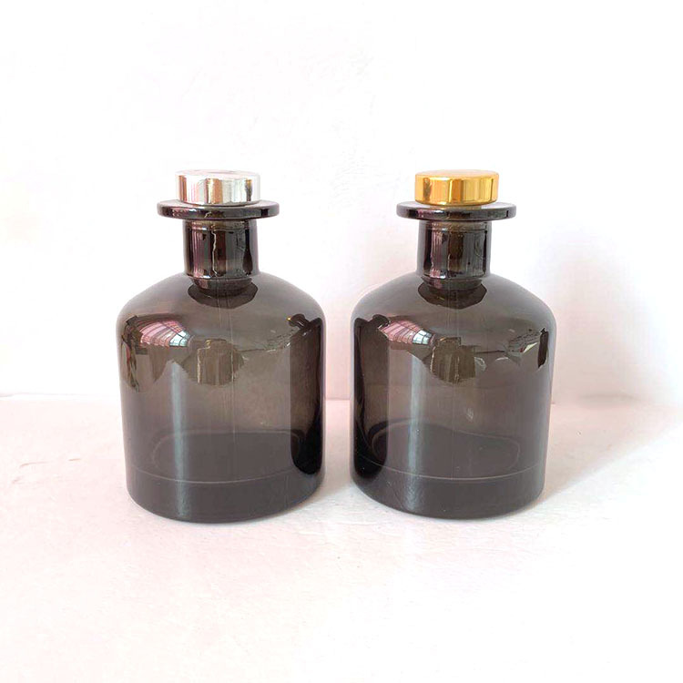 Factory direct 200ml round glass bottle and brown aromatherapy bottle