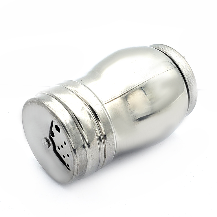 Factory direct 201 stainless steel seasoning pot barbecue pepper pot