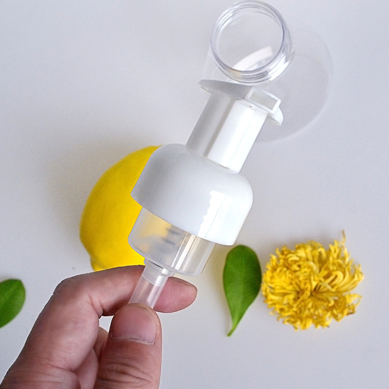 Factory direct 300ml foam pump bottle transparent pet plastic bottle