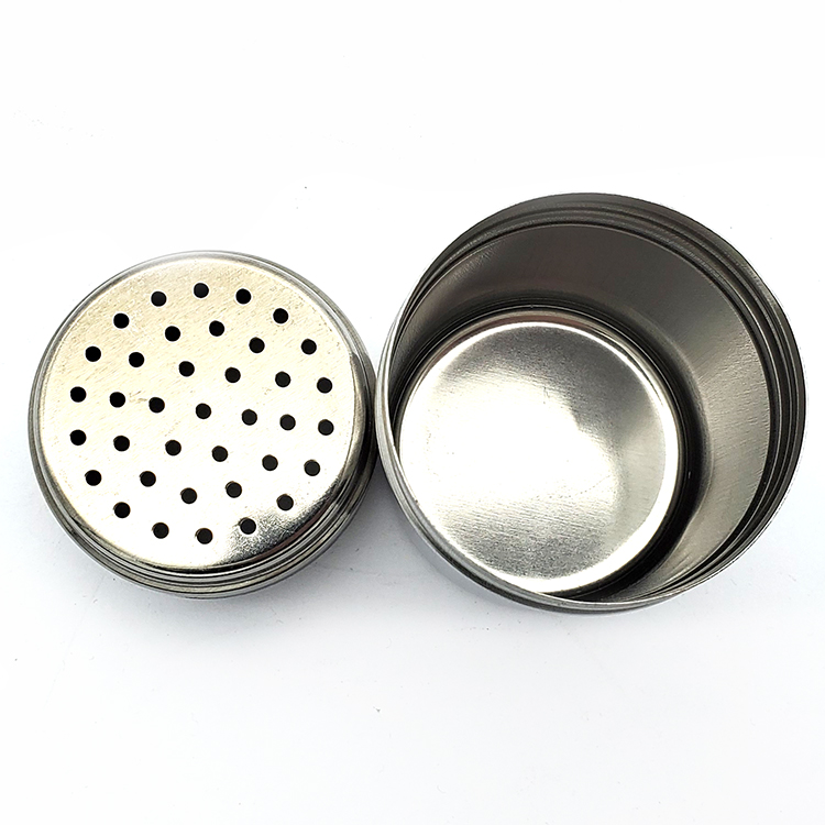 Factory direct cheap stainless steel seasoning pot barbecue pepper pot