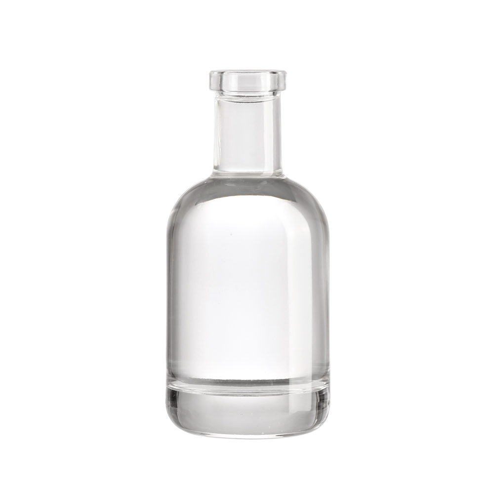 Factory direct price supply clear glass bottle 200ml mini glass liquor bottle