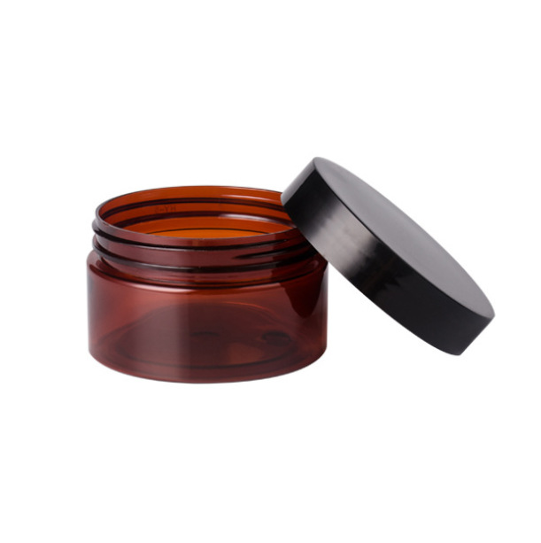 Factory direct sale 30ml 50ml 80ml 100ml 120ml 150ml 200ml 250ml amber jars black jars with black color cap