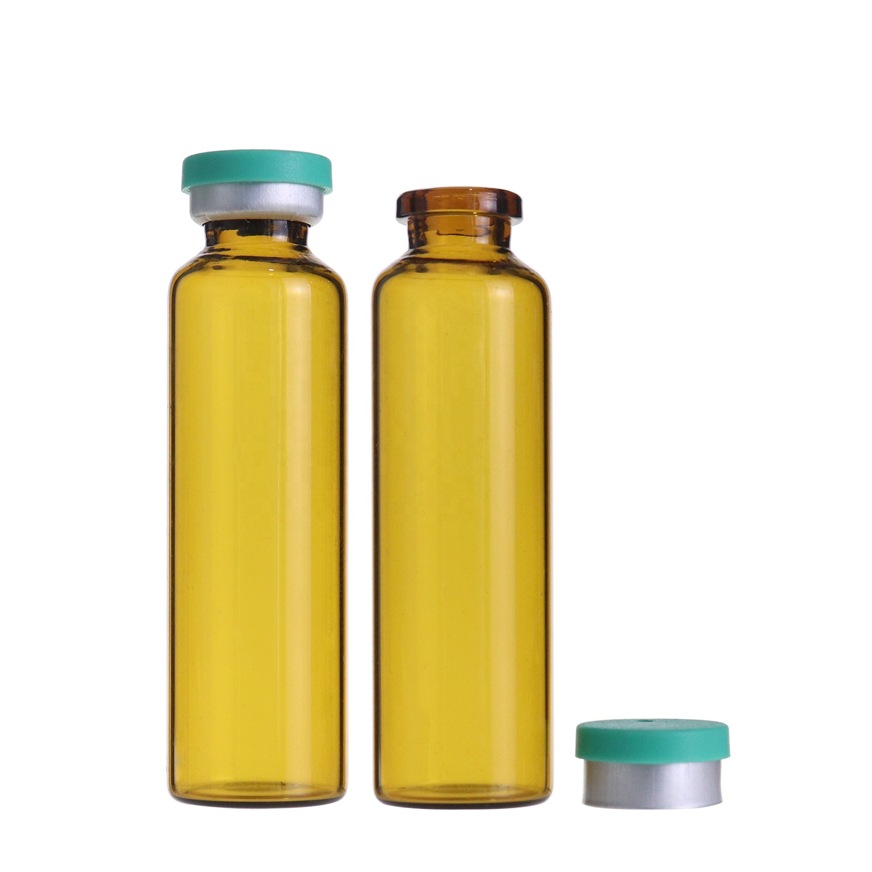 Factory direct sale small 10ml amber penicillin bottle medicine glass vial