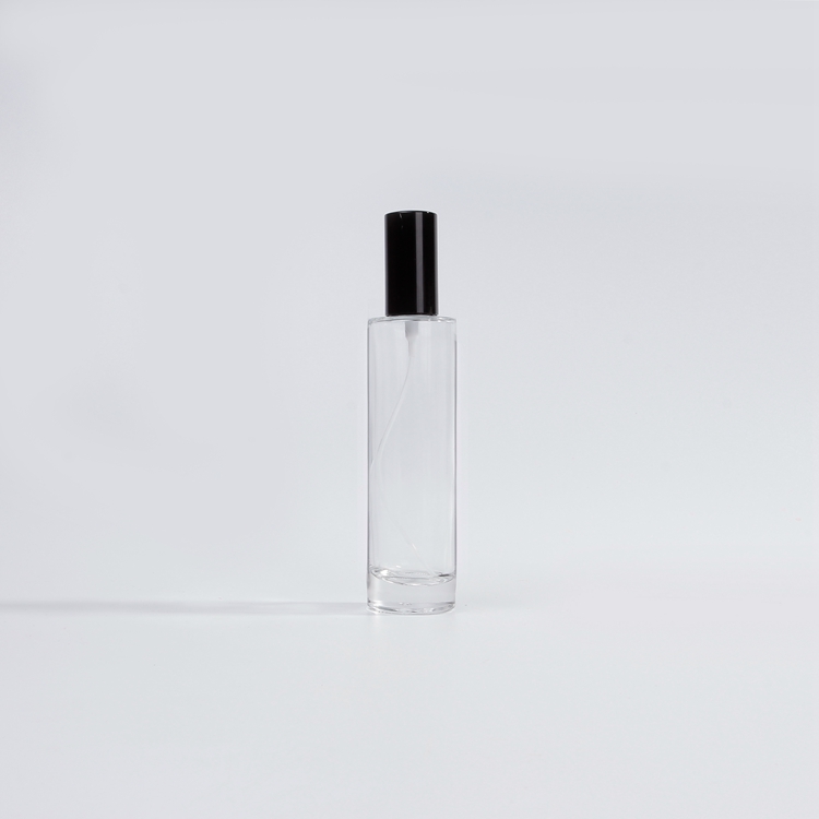 Factory direct sale transparent cosmetic packaging glass bottle travel shampoo cosmetic sub-bottle sets