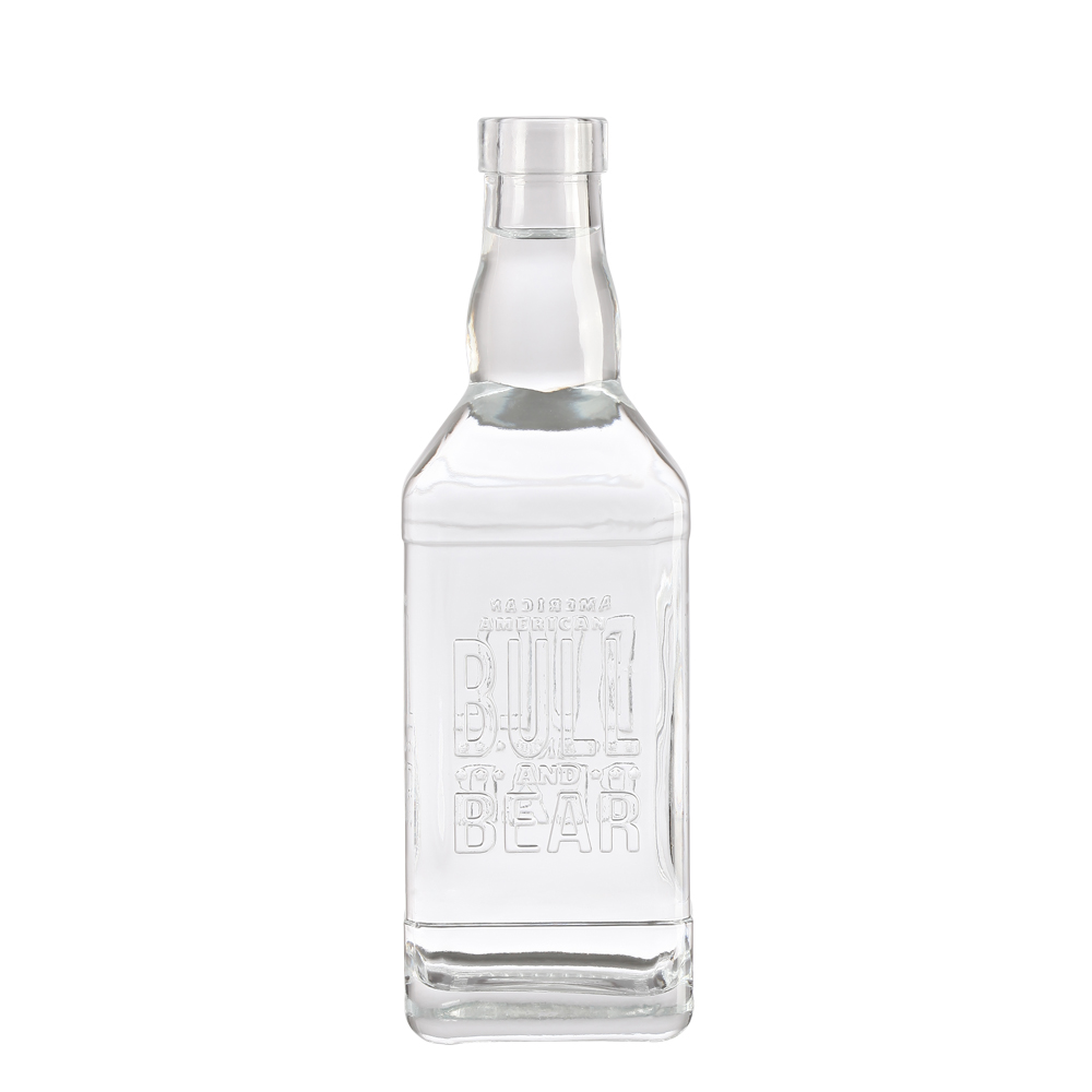 Factory direct sales glass bottles for whisky liquor glass bottle