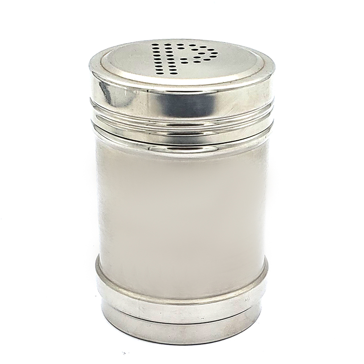 Factory direct stainless steel pepper pot P - shaped barbecue seasoning pot