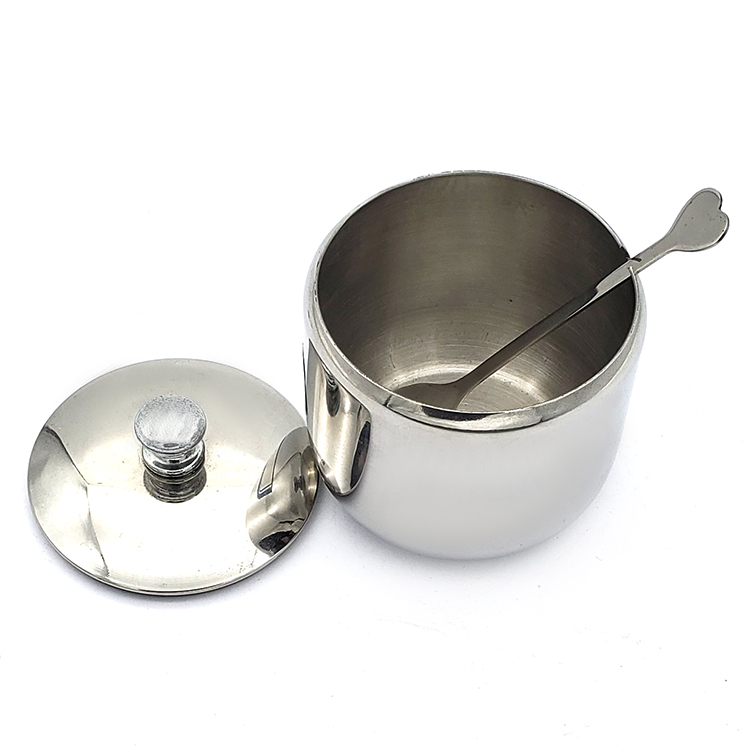 Factory direct stainless steel sugar cup 304 seasoning pot