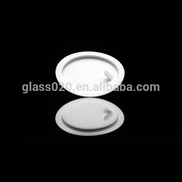 Factory direct supply 50g 20g 30g clwear frosted glass cream jar with lid