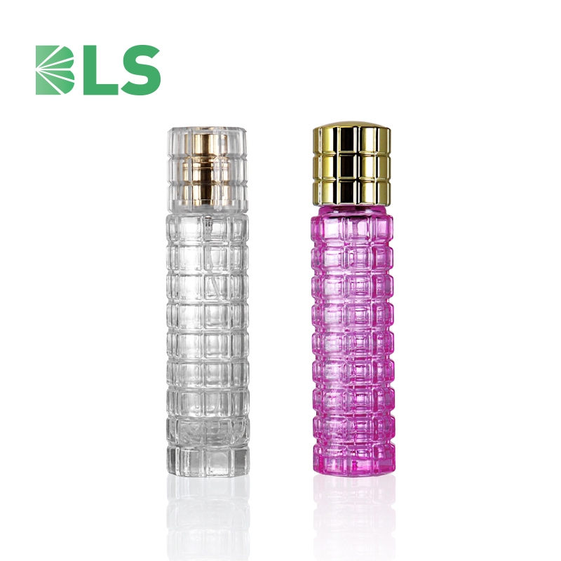 Factory direct supply portable 30ml fancy Perfume glass bottle