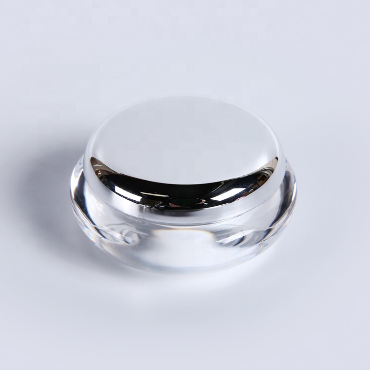 Factory directly price luxury empty 20g 50g hexagon new acrylic jar cosmetic