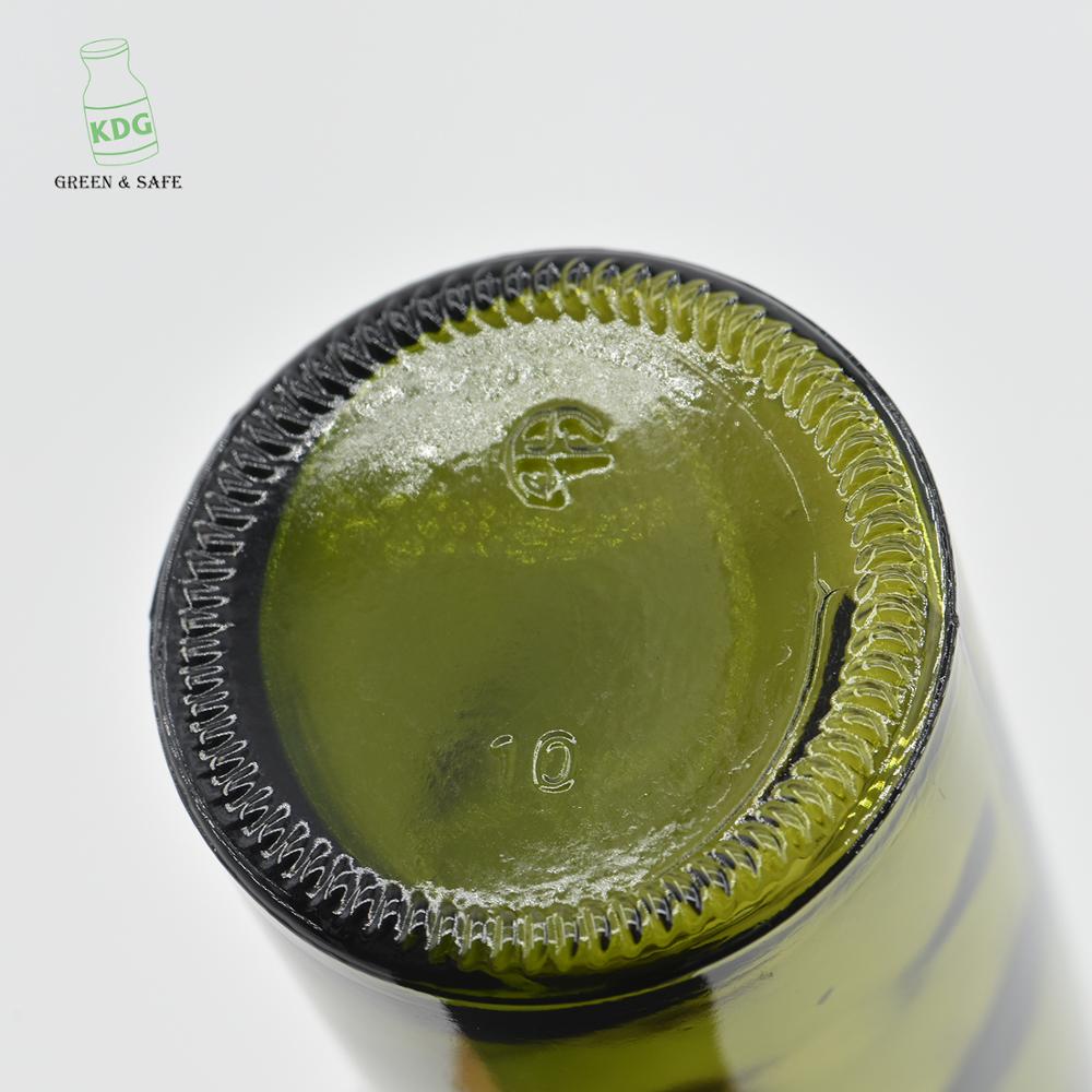 Factory directly sale 250ml 500ml 750ml 1000ml Dark Green Glass Olive Oil Bottle