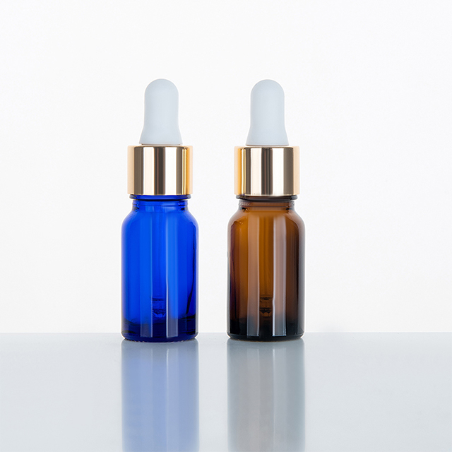 Factory hot sale 5ml 10ml 15ml 20ml 30ml 50ml for clear dropper amber glass essential oil bottle