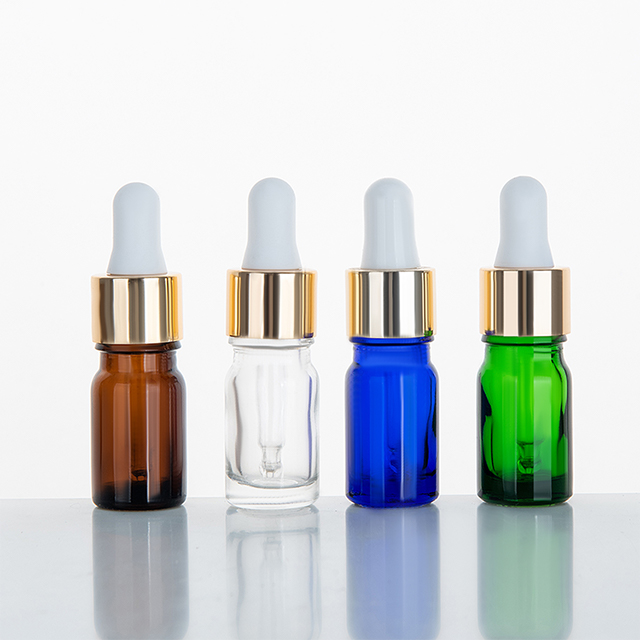 Factory hot sale 5ml 10ml 20ml 30ml 50ml 15ml amber fancy essential oil diffuser glass bottle