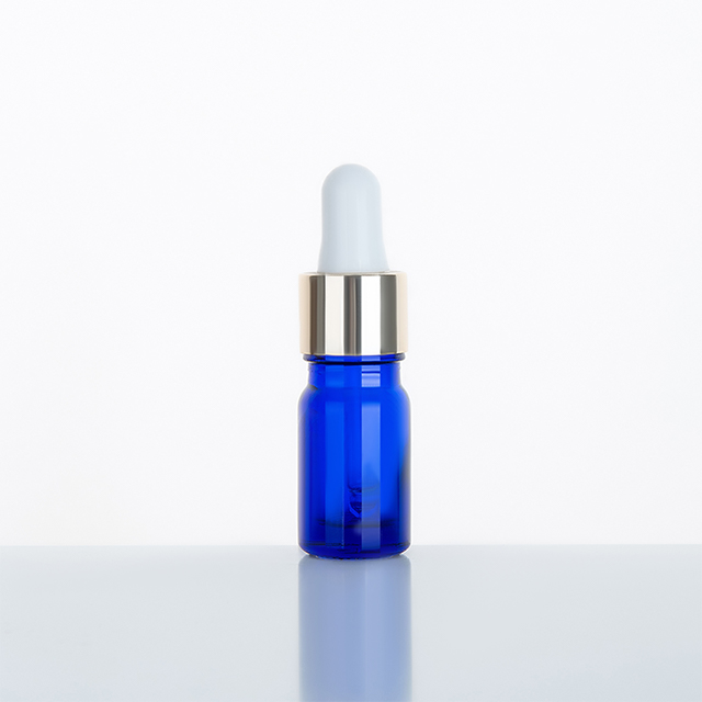 Factory hot sale 5ml 15ml 20ml 30ml 50ml dropper 10ml golden essential oil bottle pendant