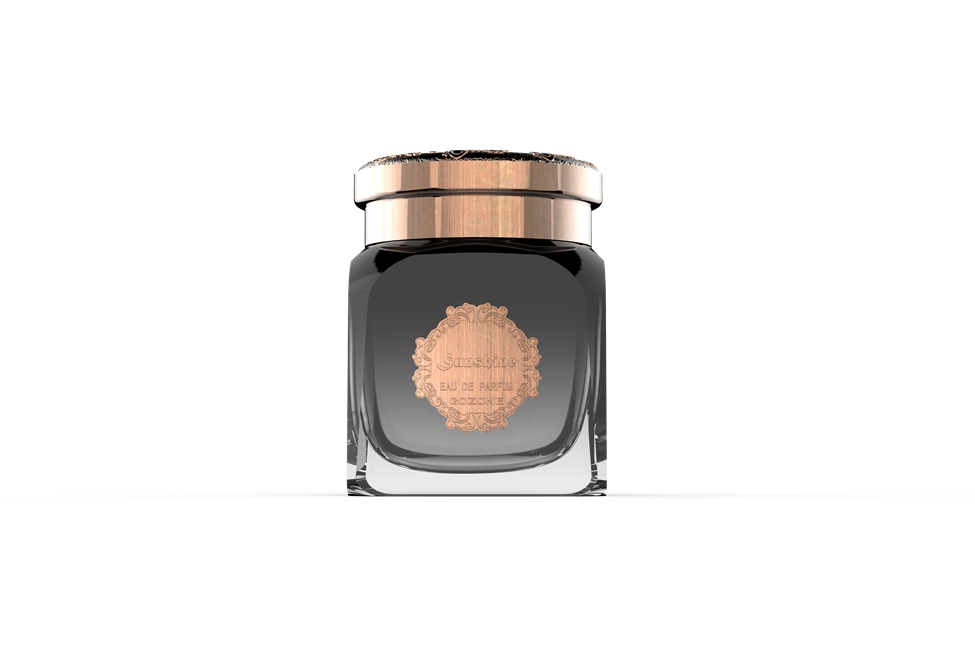 Factory hot sale bakhoor luxury lip balm glass storage jar for saffron