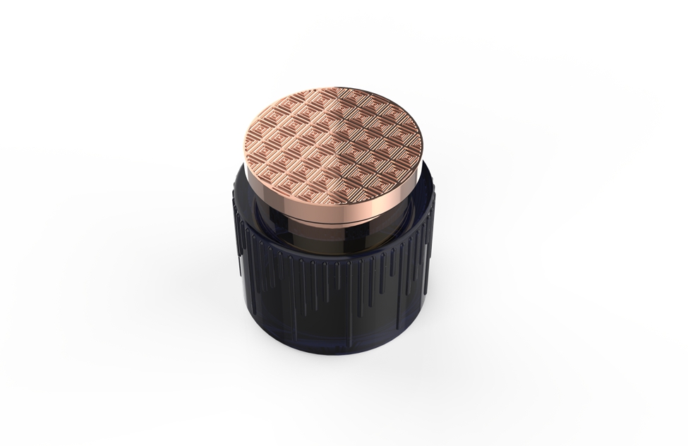 Factory hot sale child resistant custom and bottle glass cosmetic jar for saffron