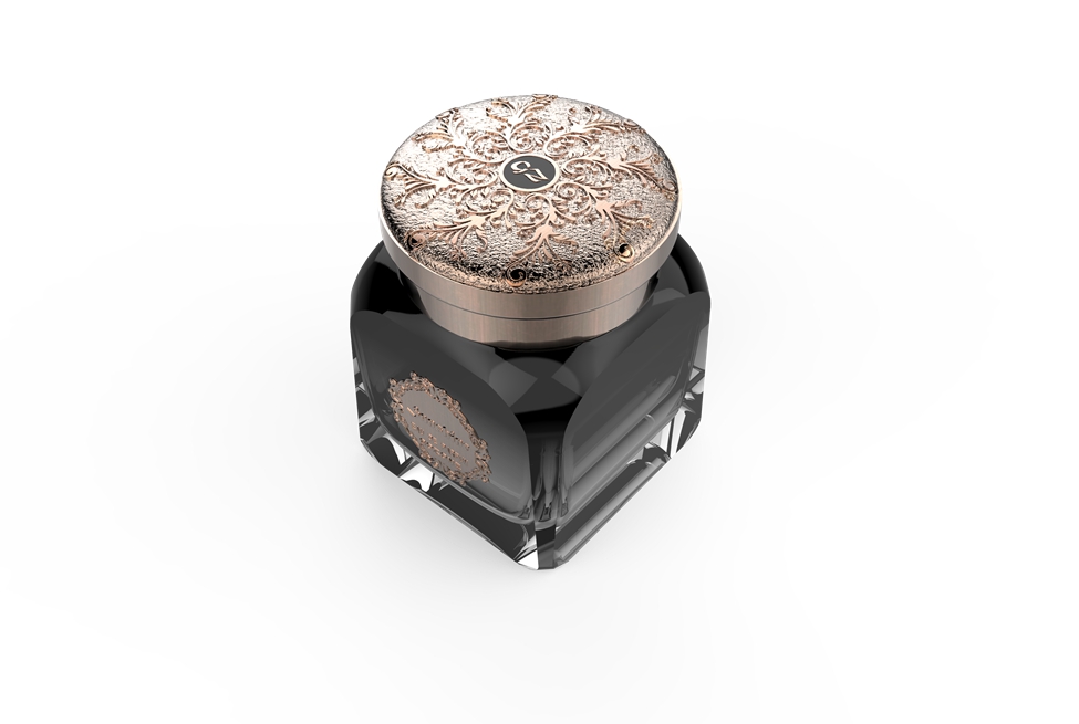 Factory hot sale wide mouth custom and bottle glass jar cosmetic for saffron