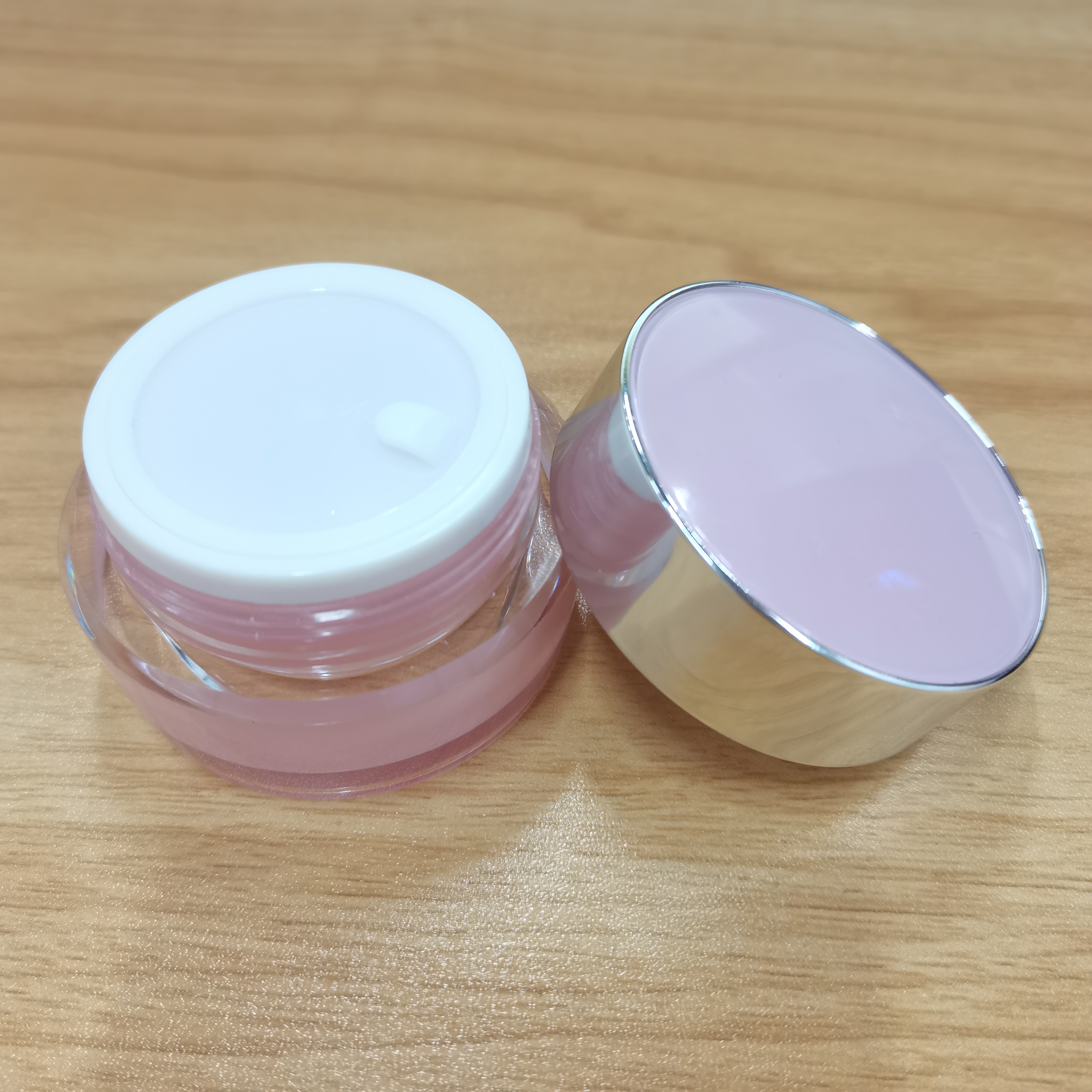 Factory in Stock luxyry face cream jar 10g cosmetic plastique jars