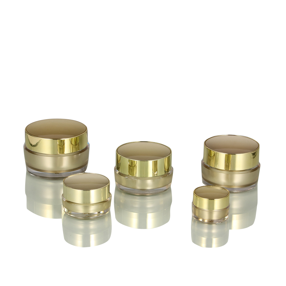 Factory in Stock luxyry face cream jar 10g cosmetic plastique jars