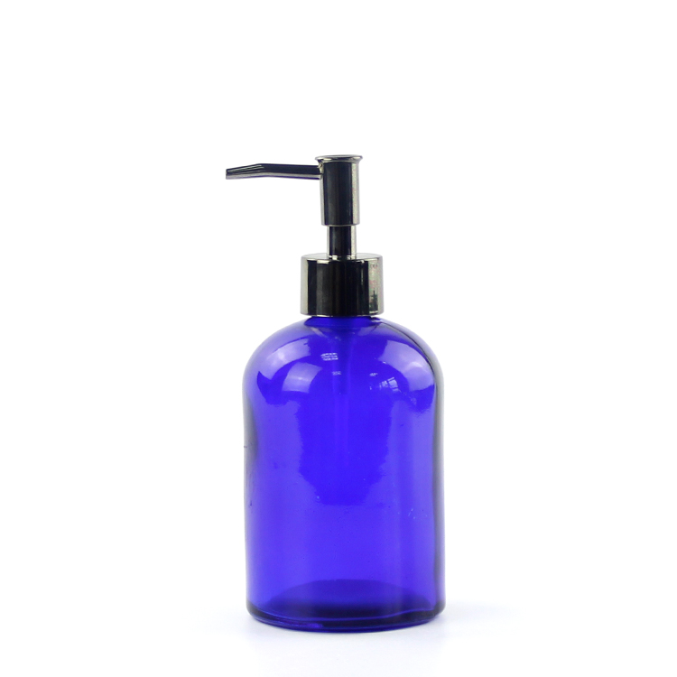 Factory manufacturers sell dark amber 30ml 50ml 100ml 120ml 500ml boston round glass bottle airless pump bottle