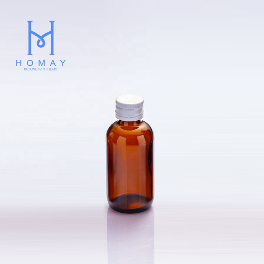 Factory outlet 60ml prometh cough syrup medical glass bottles for syrup