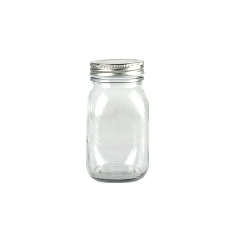 Factory price 16oz glass mason jars for canning with lids