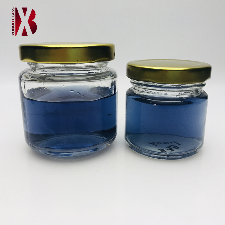 Factory price 30 ml 50 ml 100 ml and 140 ml small glass jar